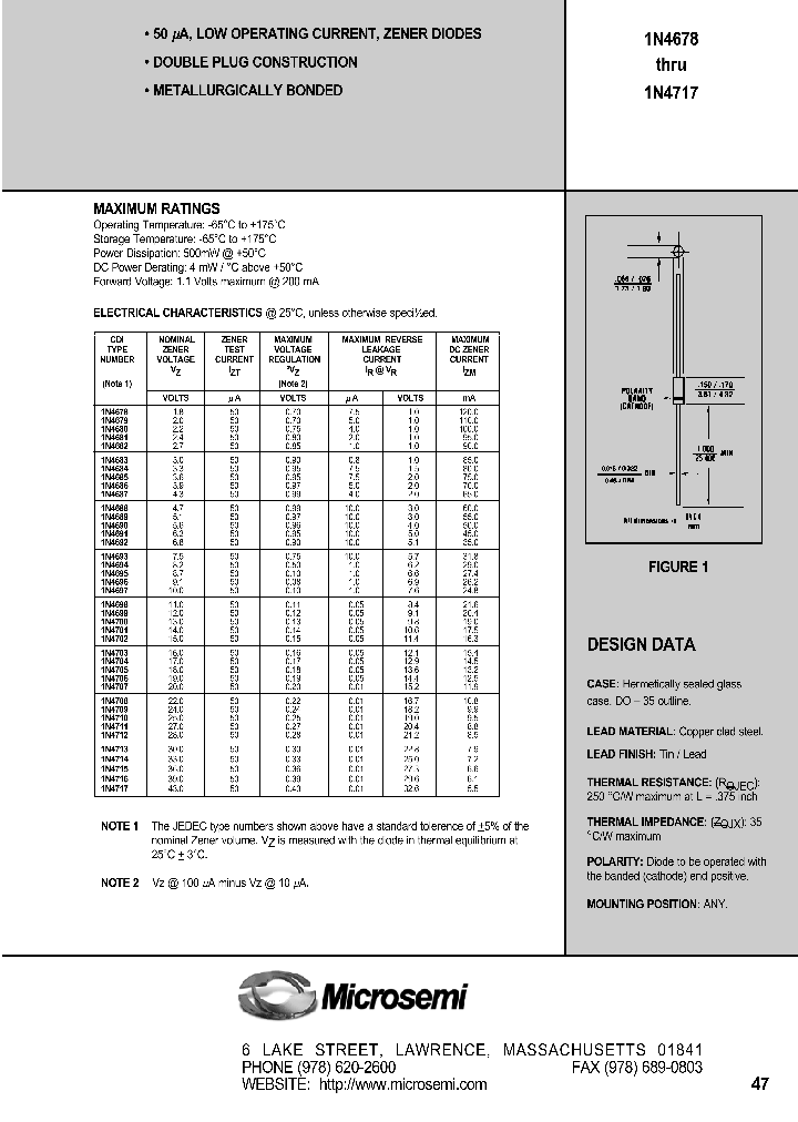 1N4704_445485.PDF Datasheet