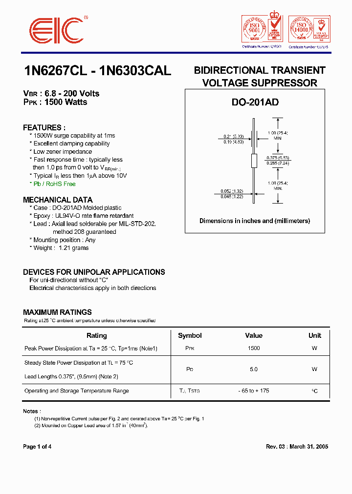 1N6267CL_632630.PDF Datasheet