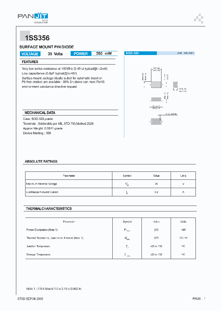 1SS356T-5K_604379.PDF Datasheet