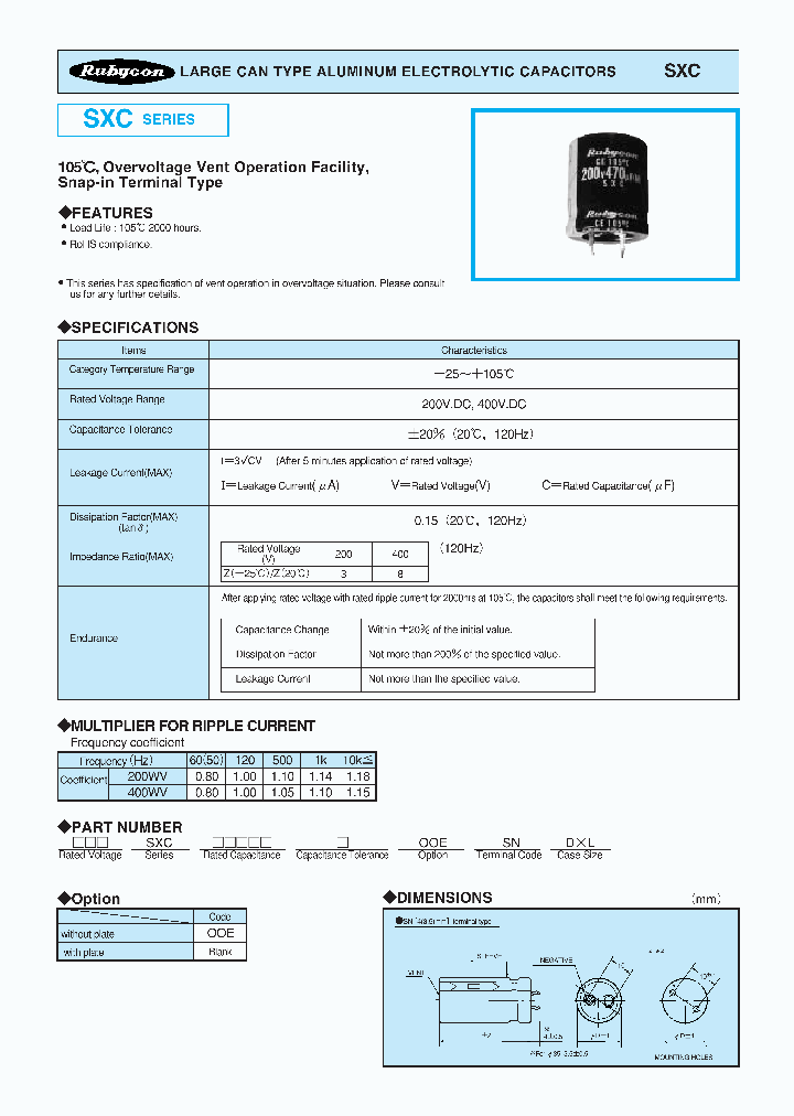 200SXC1000M35X35_629871.PDF Datasheet