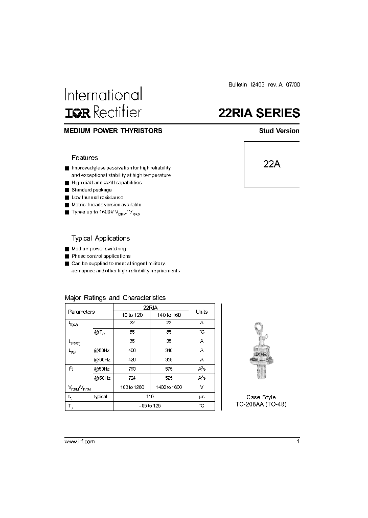 22RIA40M_39018.PDF Datasheet