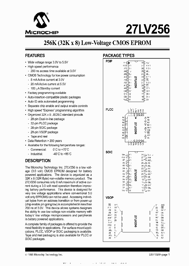 27LV256-20IL_784861.PDF Datasheet