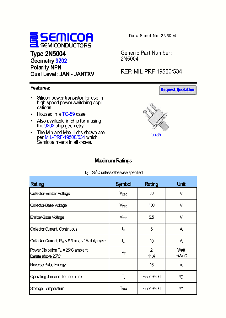 2N5004_709224.PDF Datasheet