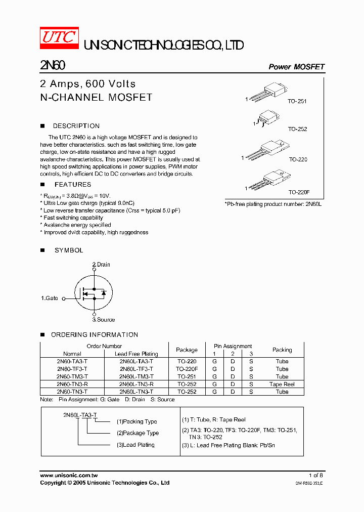 2N60-TM3-T_729918.PDF Datasheet
