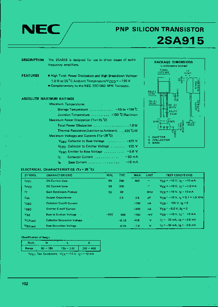 2SA915_776586.PDF Datasheet