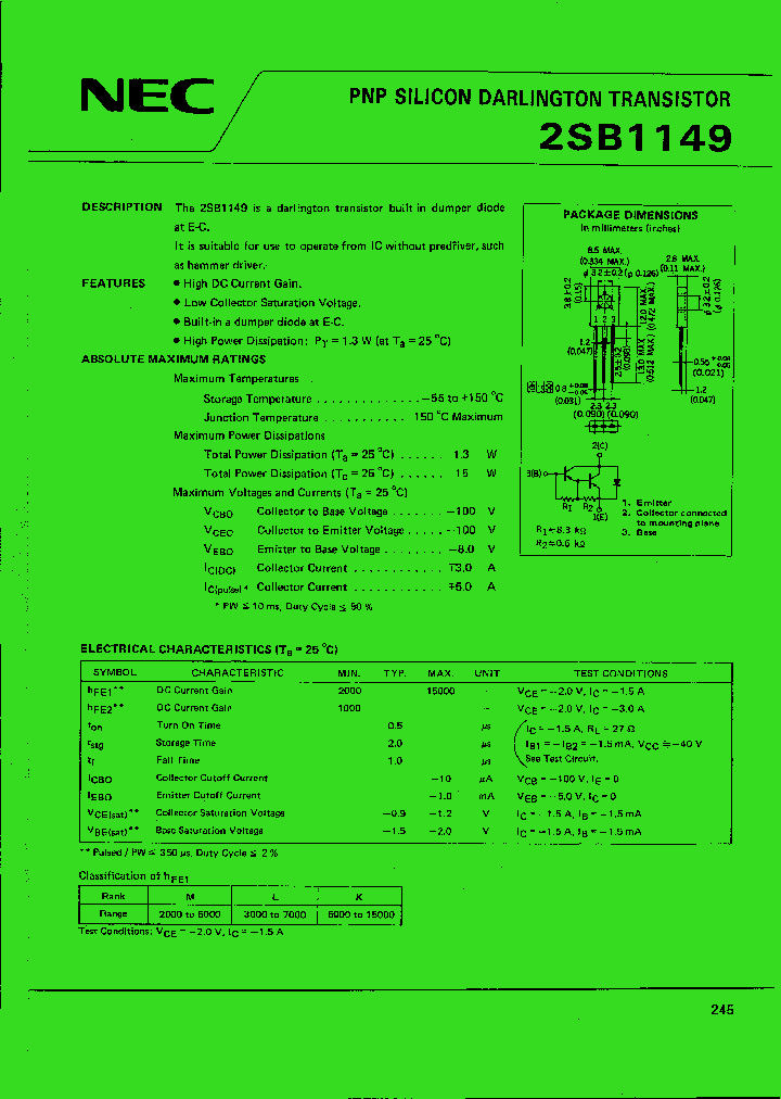 2SB1149_776688.PDF Datasheet