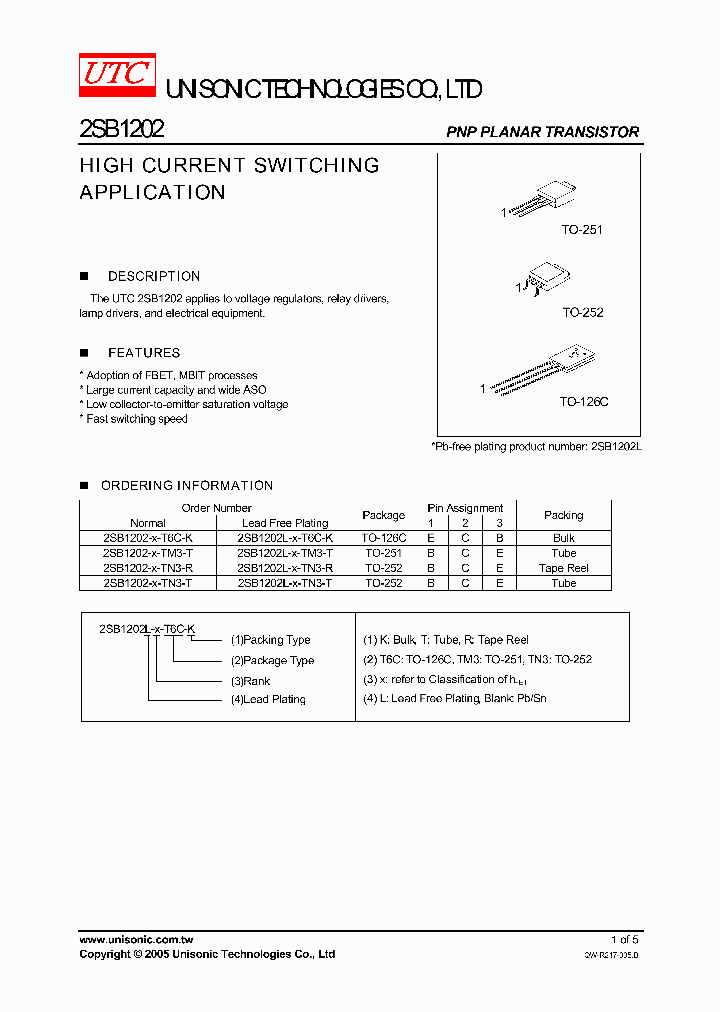 2SB1202L-X-T6C-K_747220.PDF Datasheet