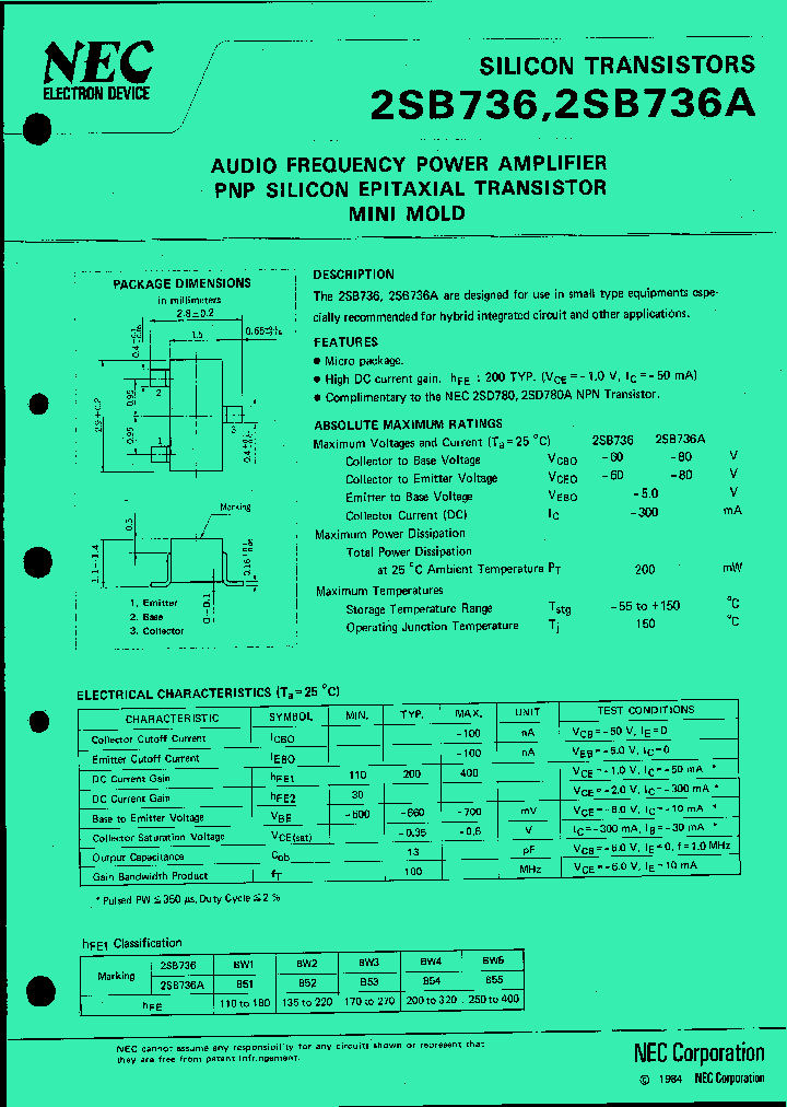 2SB736-T1B_716992.PDF Datasheet