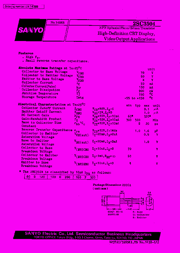 2SC3504_777309.PDF Datasheet