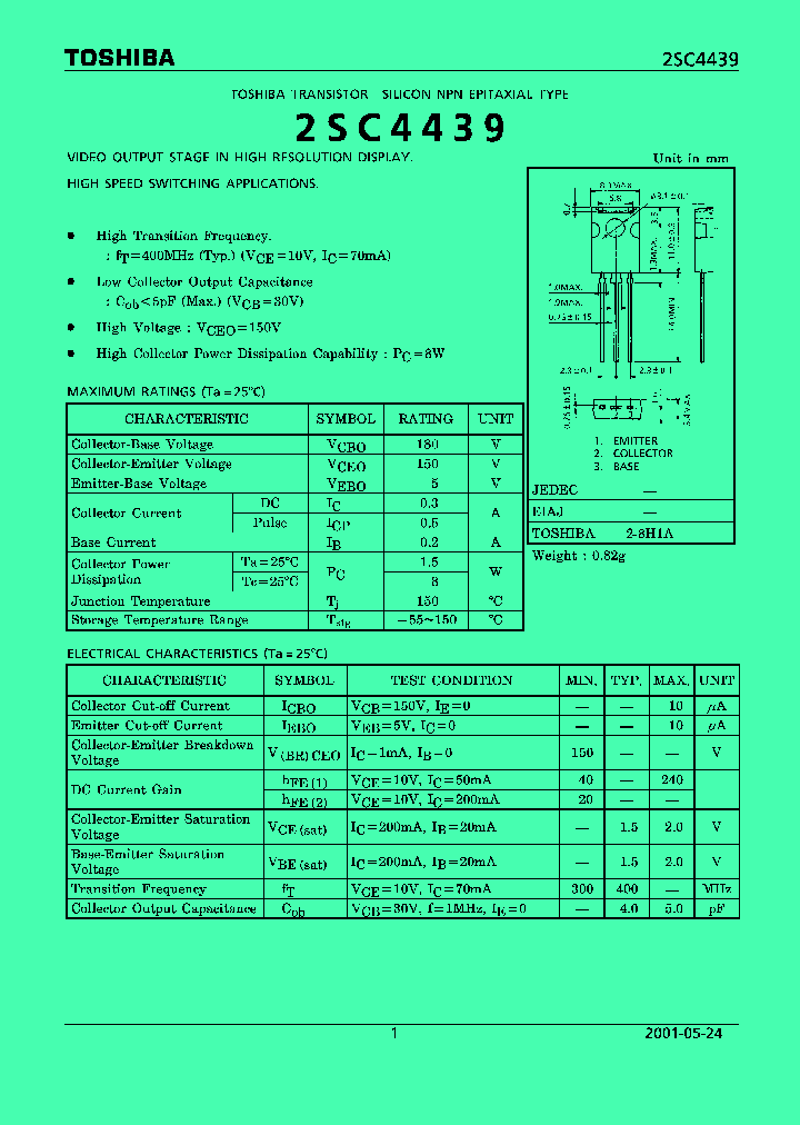 2SC4439_777452.PDF Datasheet