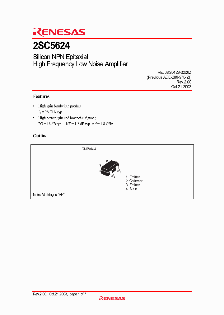 2SC5624_706638.PDF Datasheet