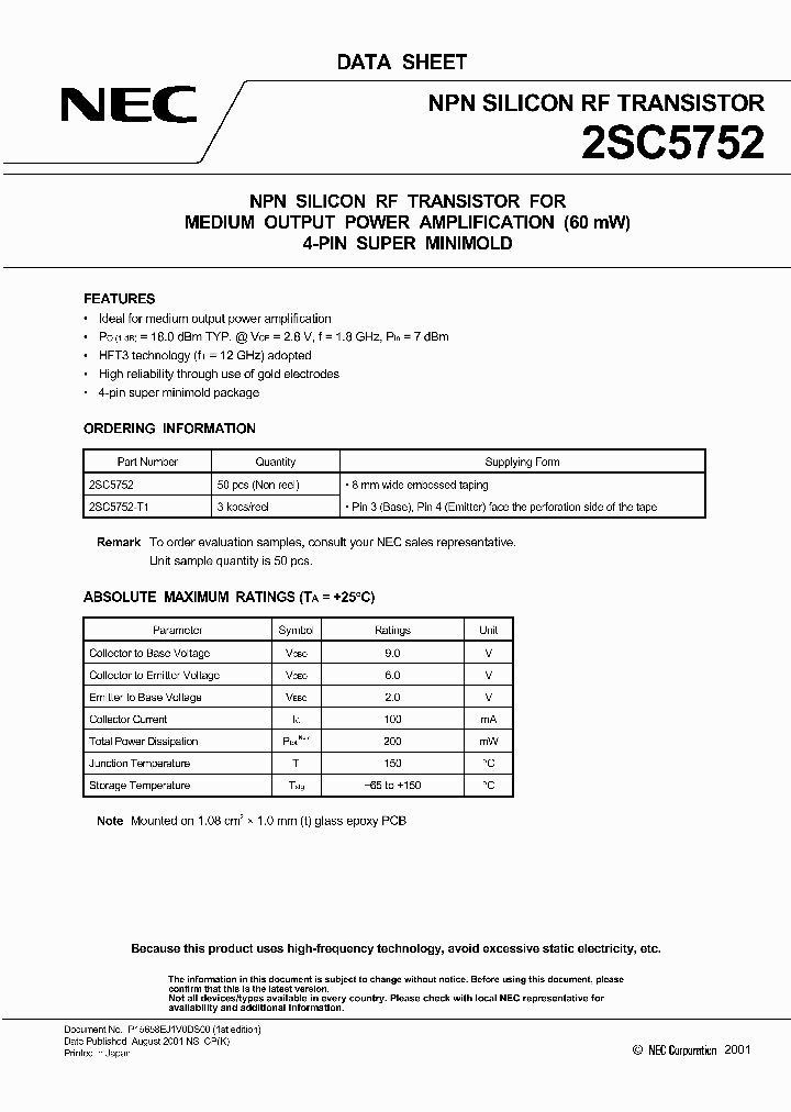 2SC5752_718671.PDF Datasheet