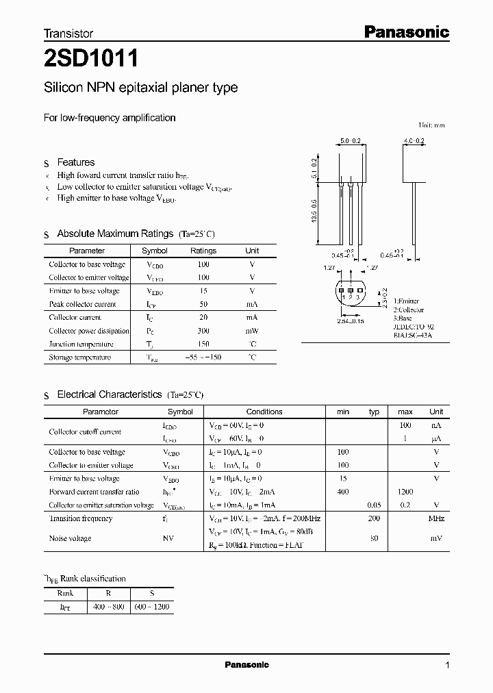 2SD1011_777475.PDF Datasheet