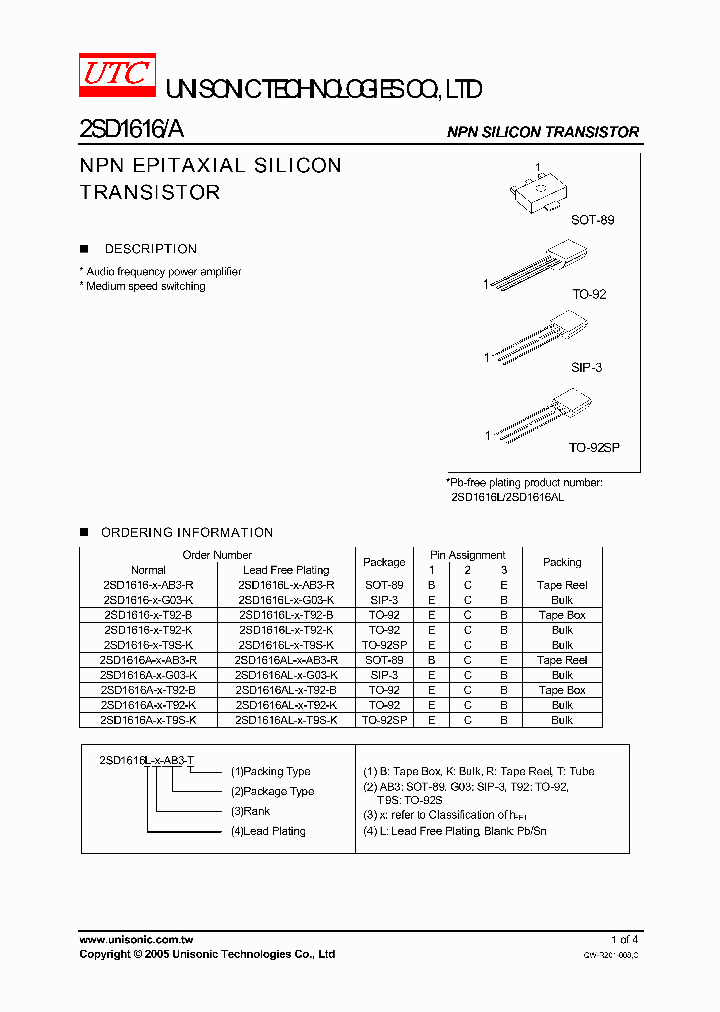 2SD1616-X-AB3-R_749684.PDF Datasheet