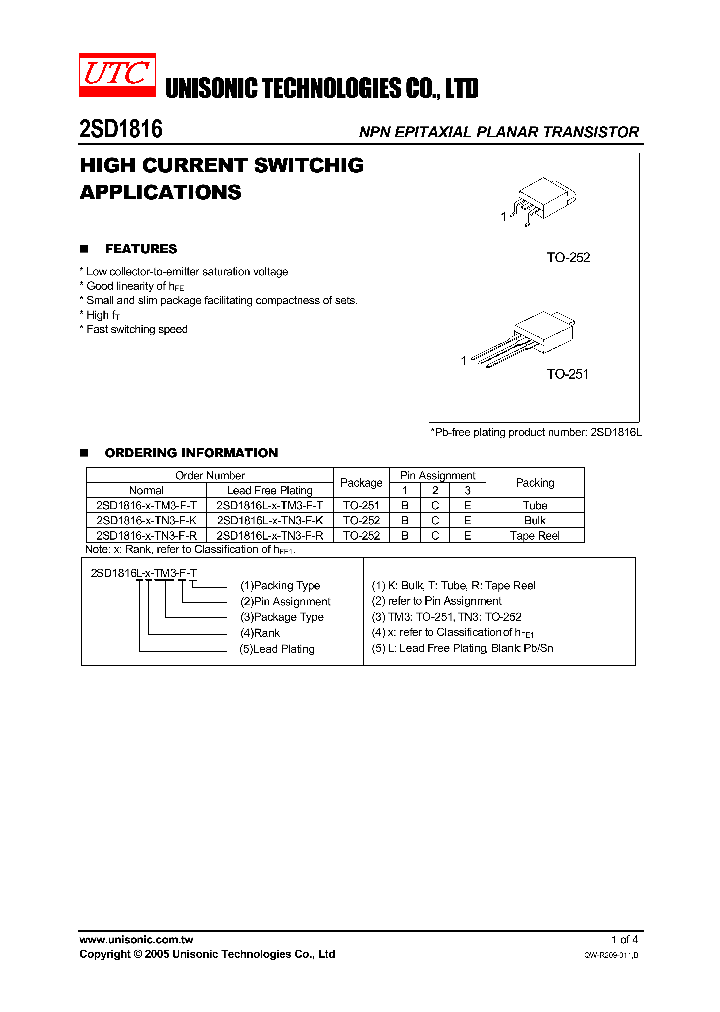 2SD1816-X-TN3-F-K_747474.PDF Datasheet