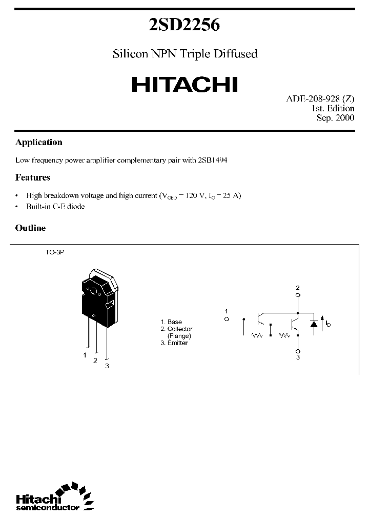 2SD2256_560375.PDF Datasheet