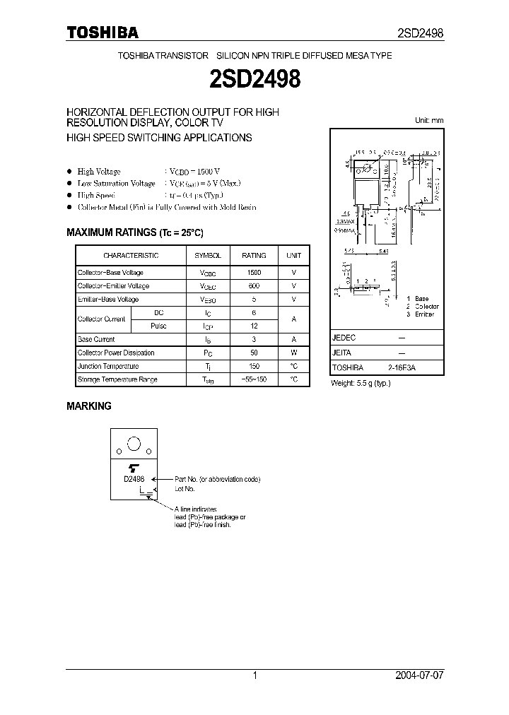2SD249807_749698.PDF Datasheet
