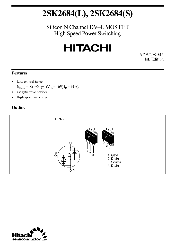 2SK2684_569333.PDF Datasheet