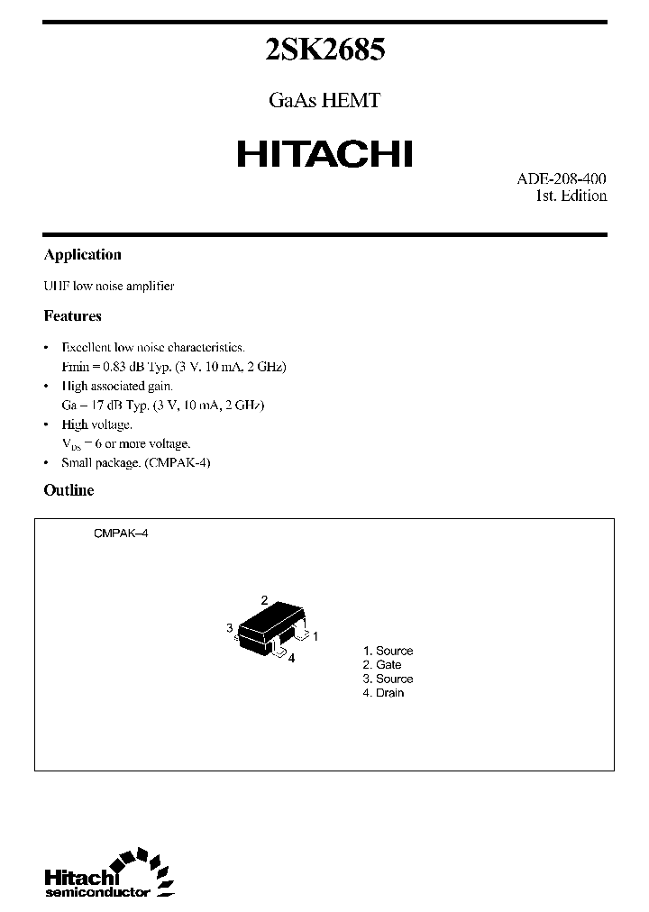 2SK2685_569336.PDF Datasheet