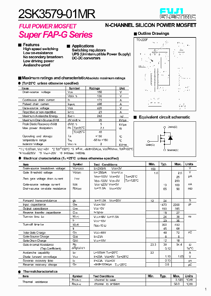 2SK3579-01MR_640606.PDF Datasheet