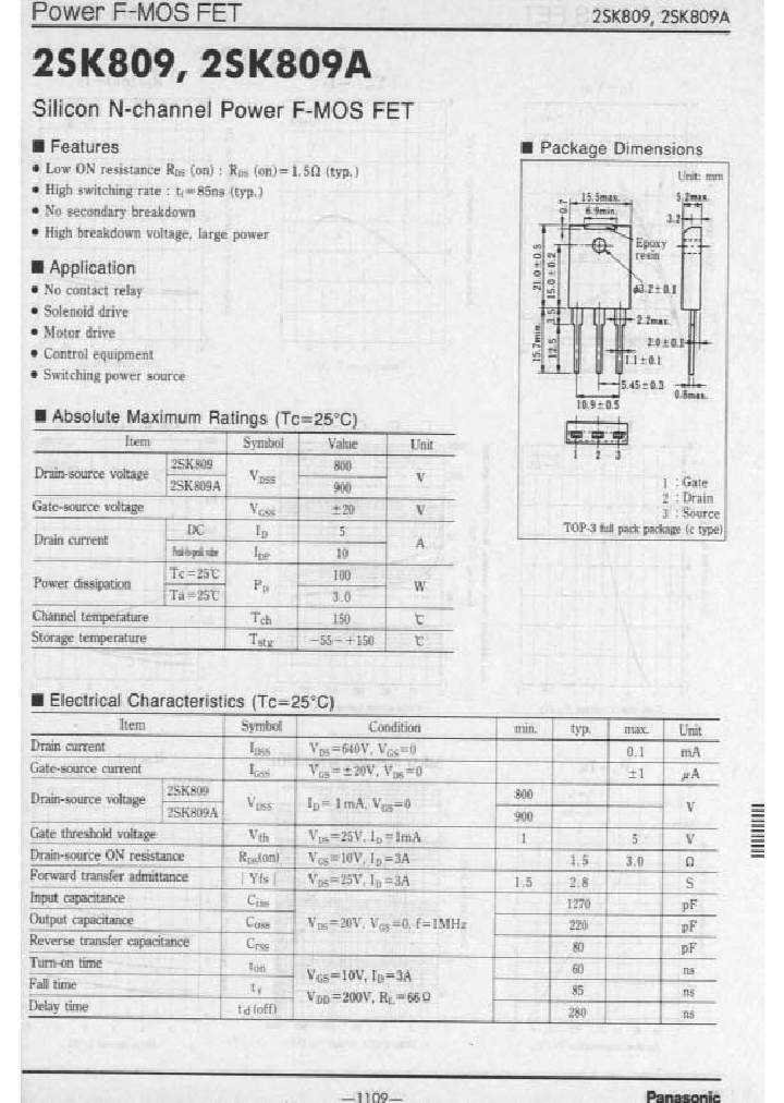 2SK809_434209.PDF Datasheet