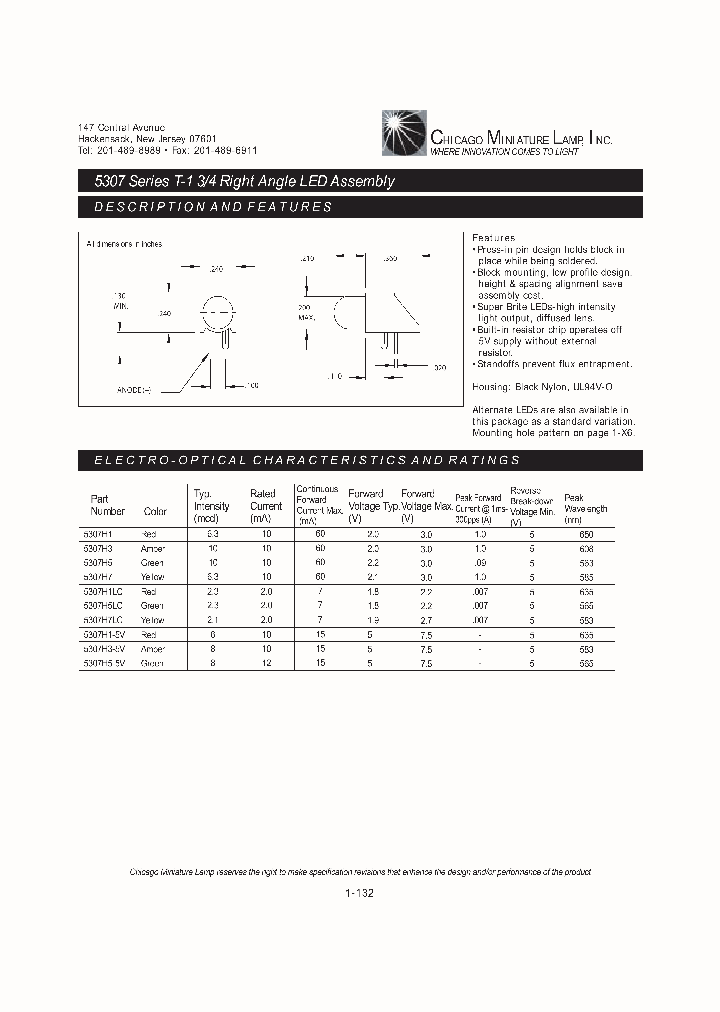 5307H1LC_657999.PDF Datasheet