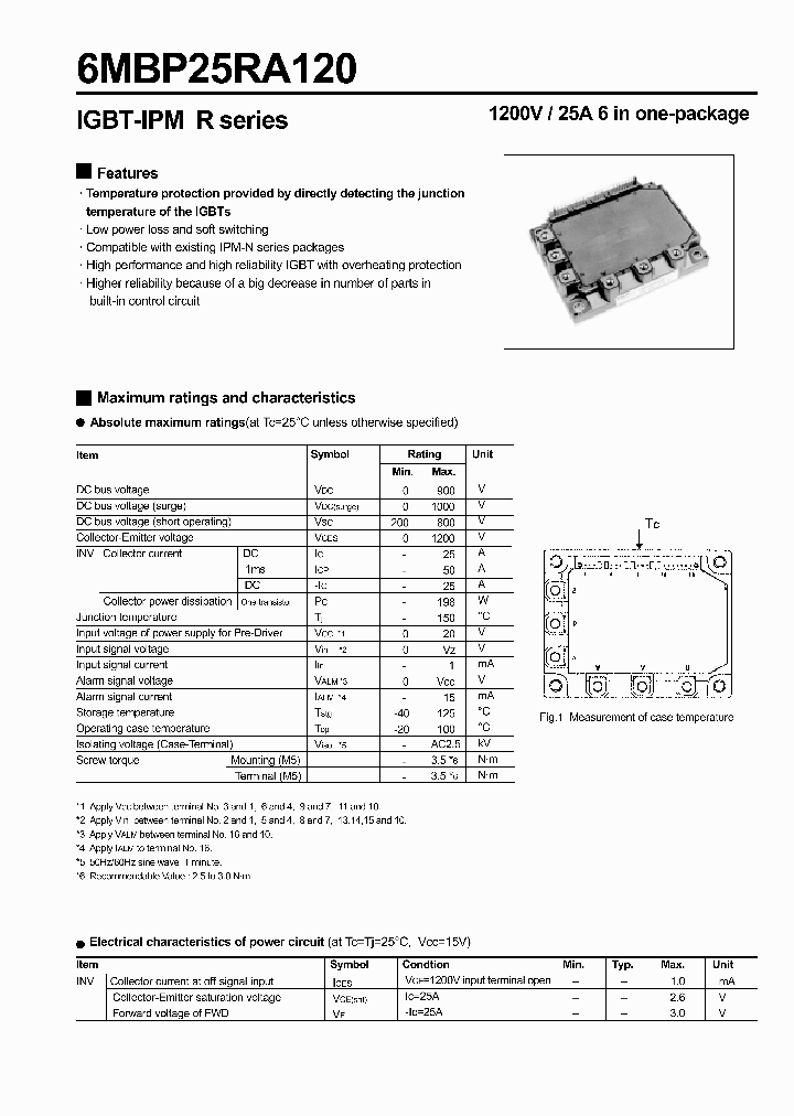 6MBP25RA120_561546.PDF Datasheet