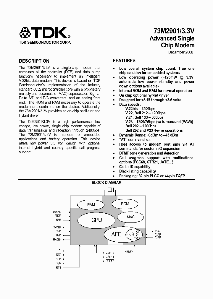 73M2901-32IH_478045.PDF Datasheet