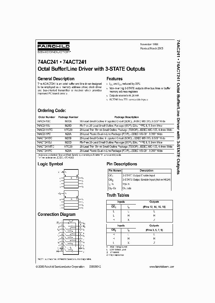 74AC241SCX_723723.PDF Datasheet