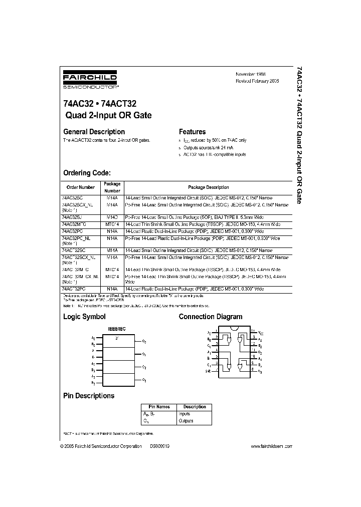 74AC32SCX-NL_755589.PDF Datasheet