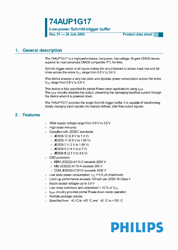 74AUP1G17_671099.PDF Datasheet