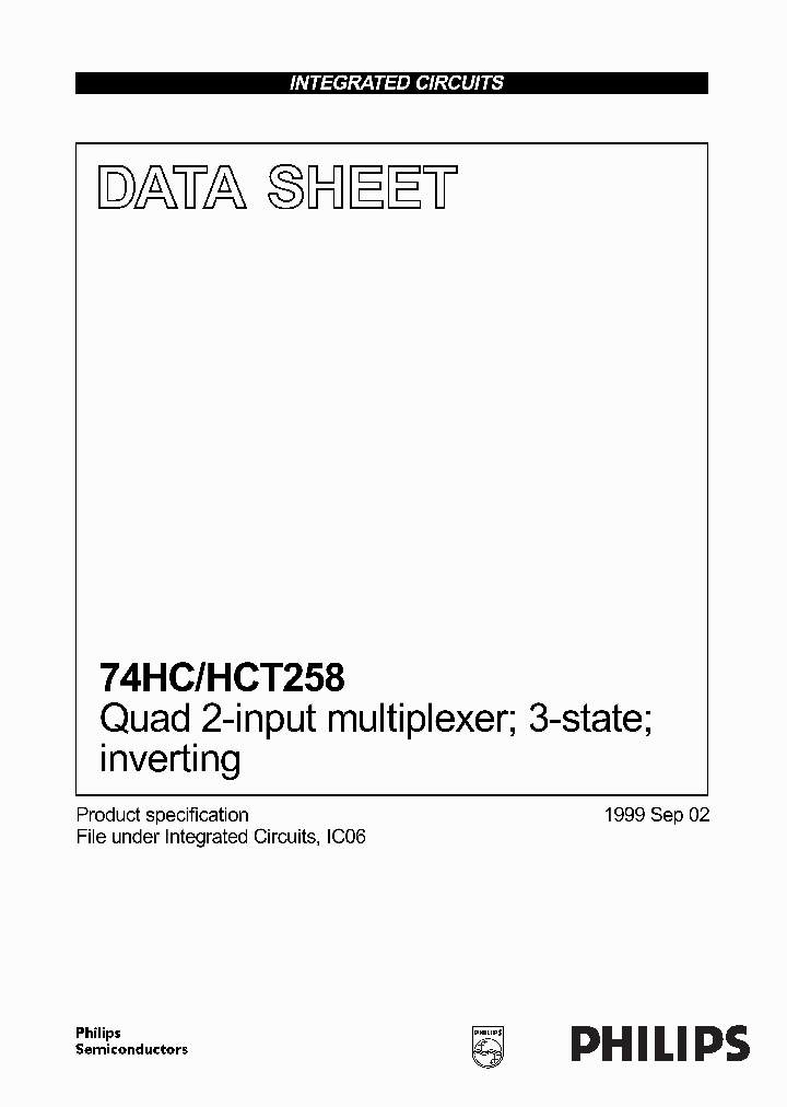 74HCT258_13951.PDF Datasheet