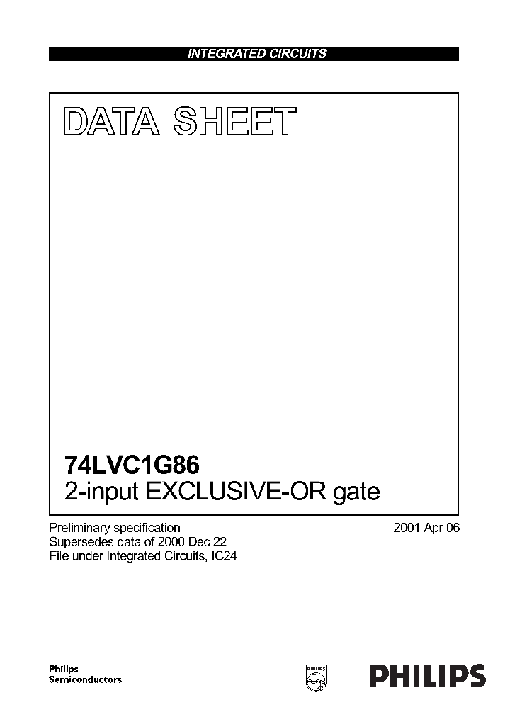 74LVC1G86GW_727819.PDF Datasheet