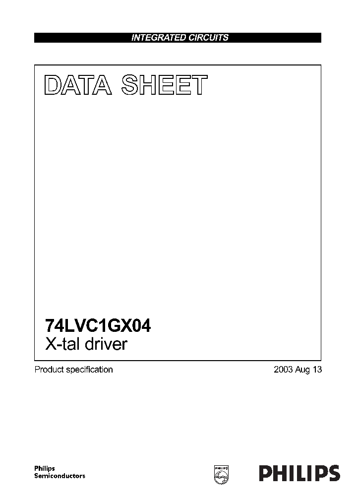 74LVC1GX04GV_559584.PDF Datasheet