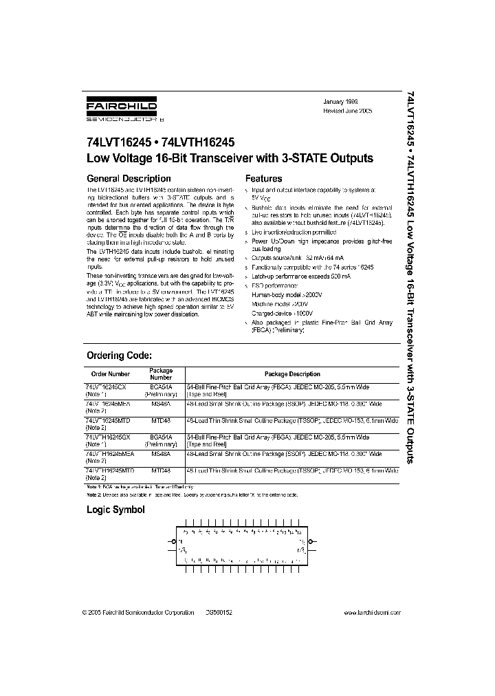 74LVT16245_781577.PDF Datasheet