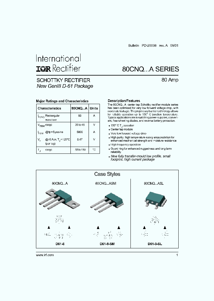 80CNQ035ASL_718475.PDF Datasheet