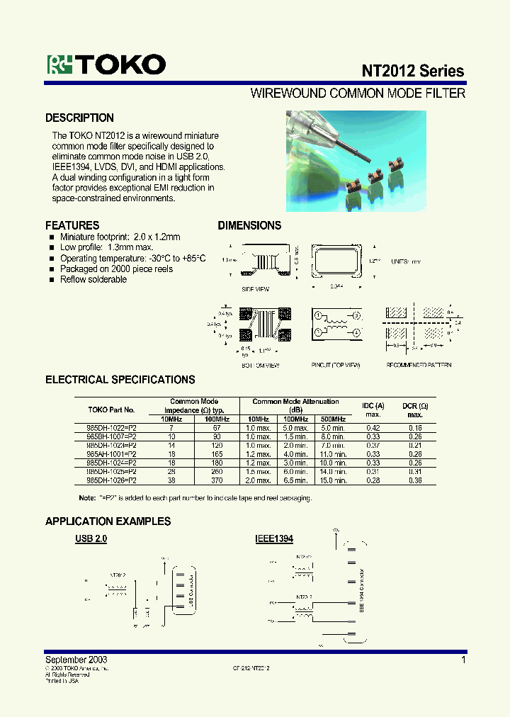 985DH-1022_757230.PDF Datasheet