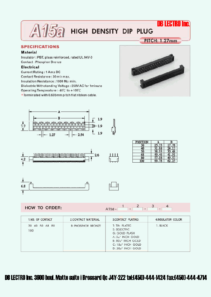A15A40BT1_617955.PDF Datasheet