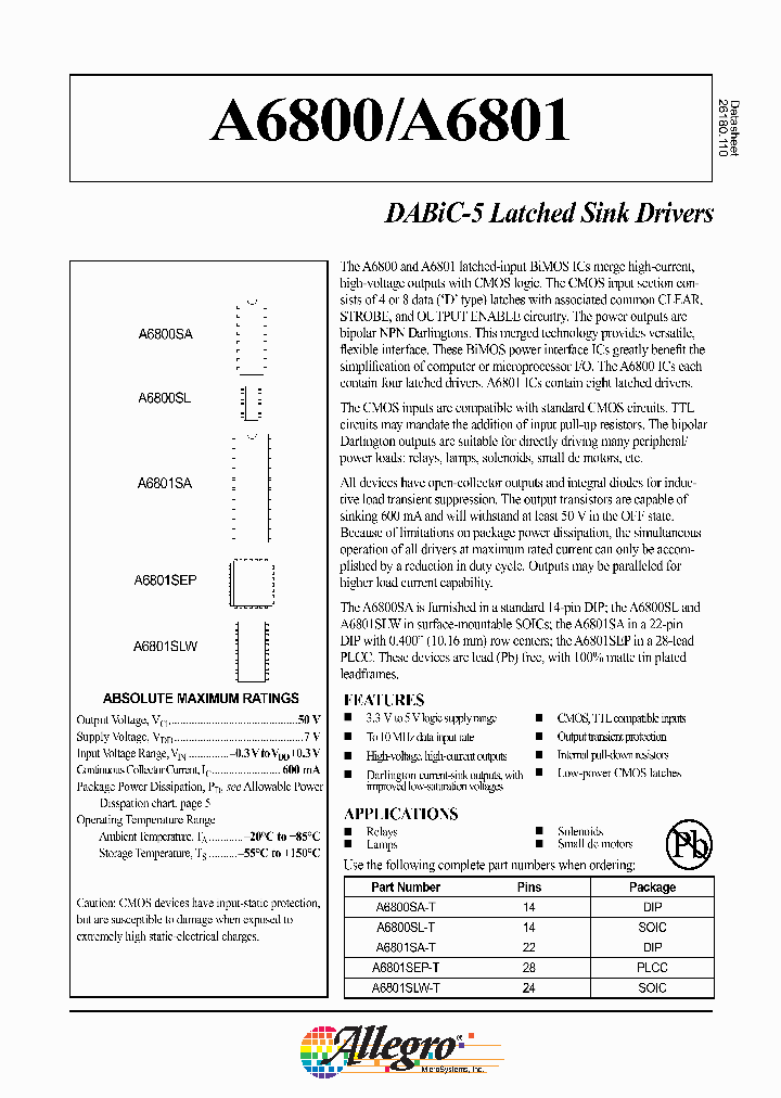 A6801SEP-T_394174.PDF Datasheet