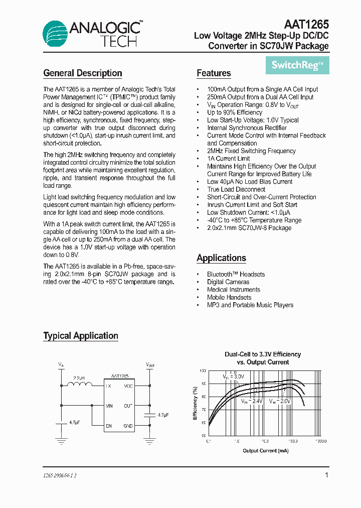 AAT1265IJS-36-T1_641430.PDF Datasheet