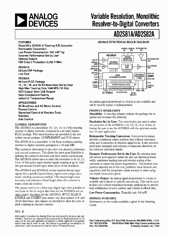 AD2S81_131712.PDF Datasheet