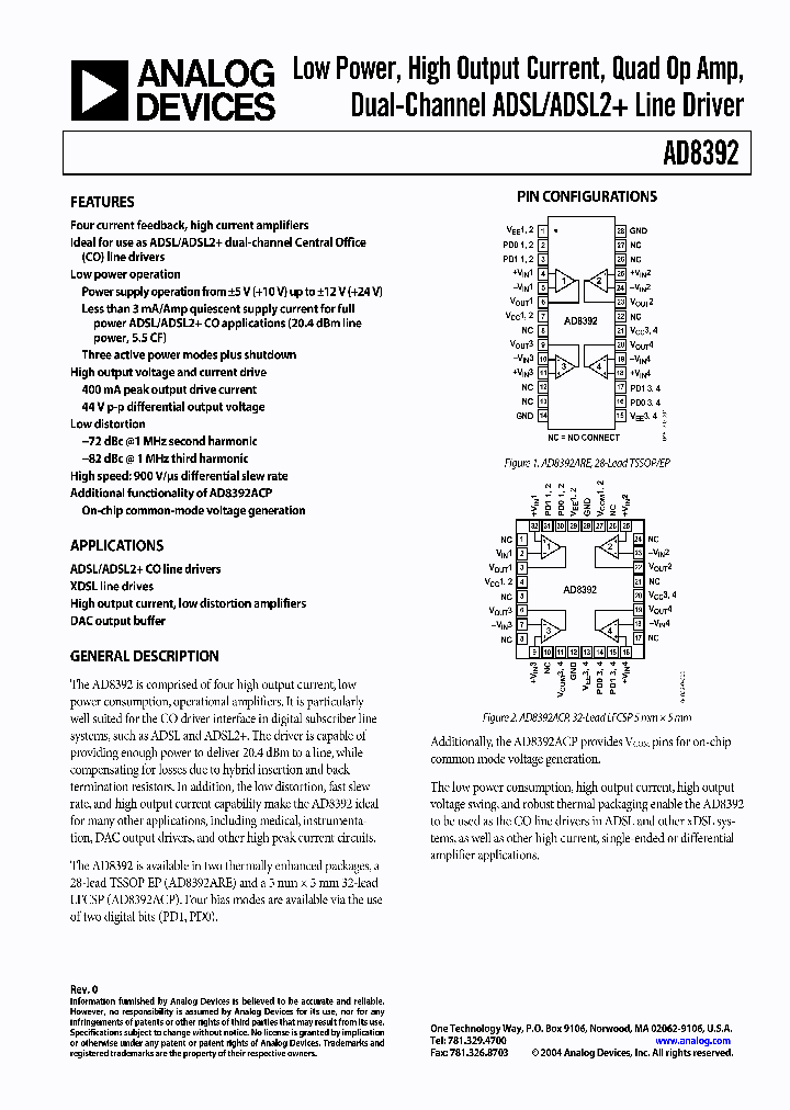 AD8392AREZ-REEL7_578405.PDF Datasheet