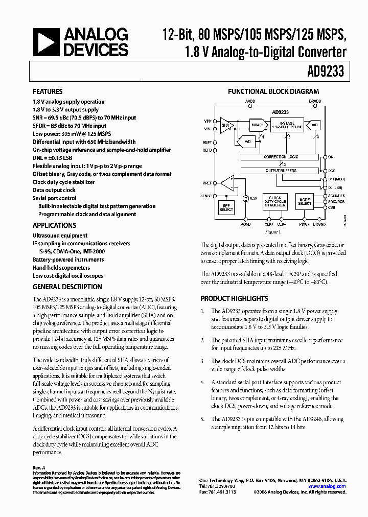 AD9233BCPZRL7-105_711377.PDF Datasheet