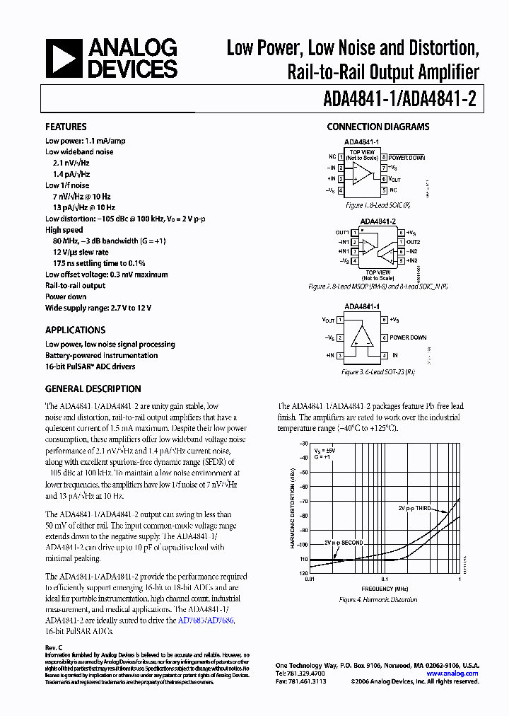 ADA4841-1YRJZ-RL_711755.PDF Datasheet
