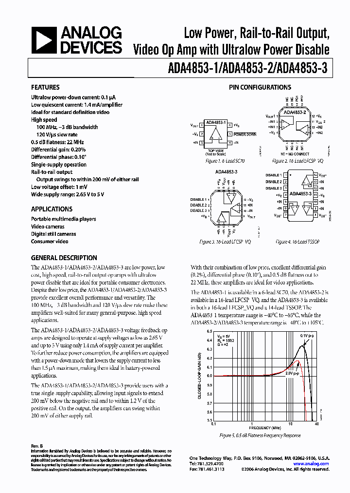 ADA4853-3YRUZ-R7_711779.PDF Datasheet