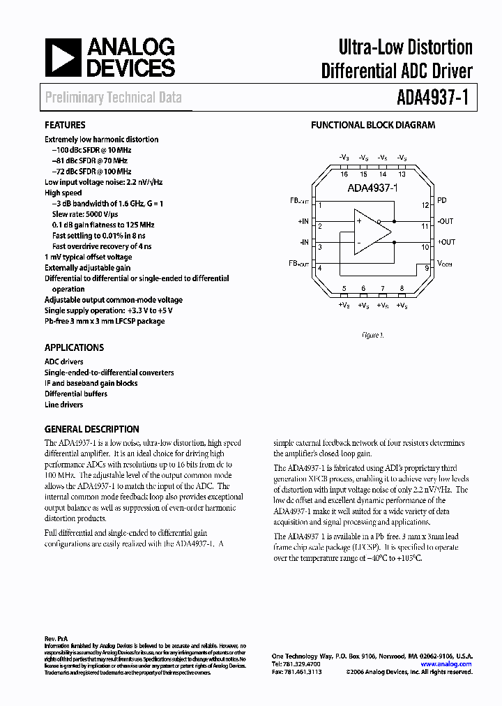 ADA4937-1_738302.PDF Datasheet