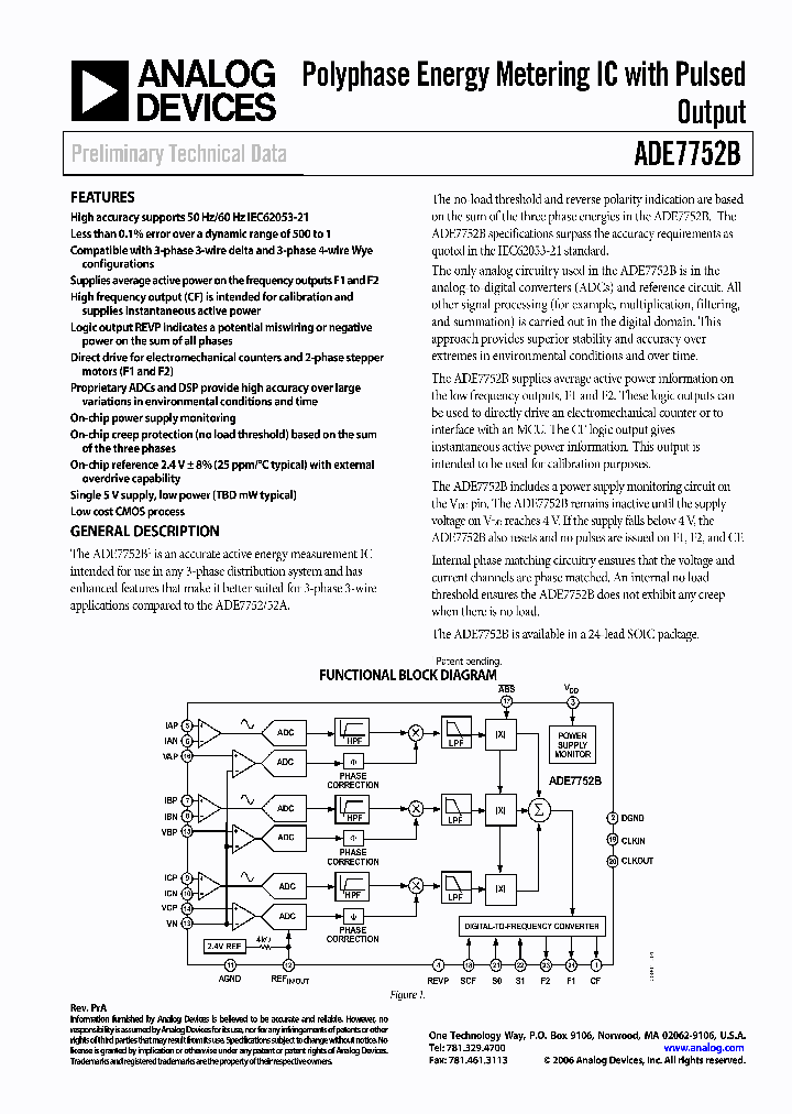 ADE7752BARW_704297.PDF Datasheet