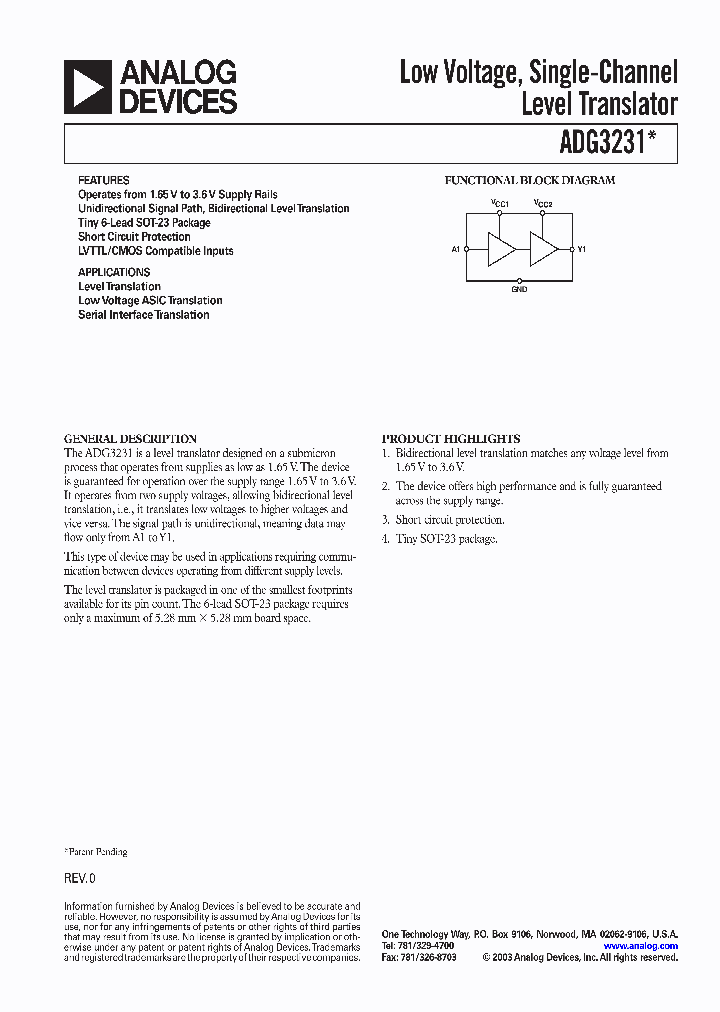 ADG3231BRJ_610558.PDF Datasheet