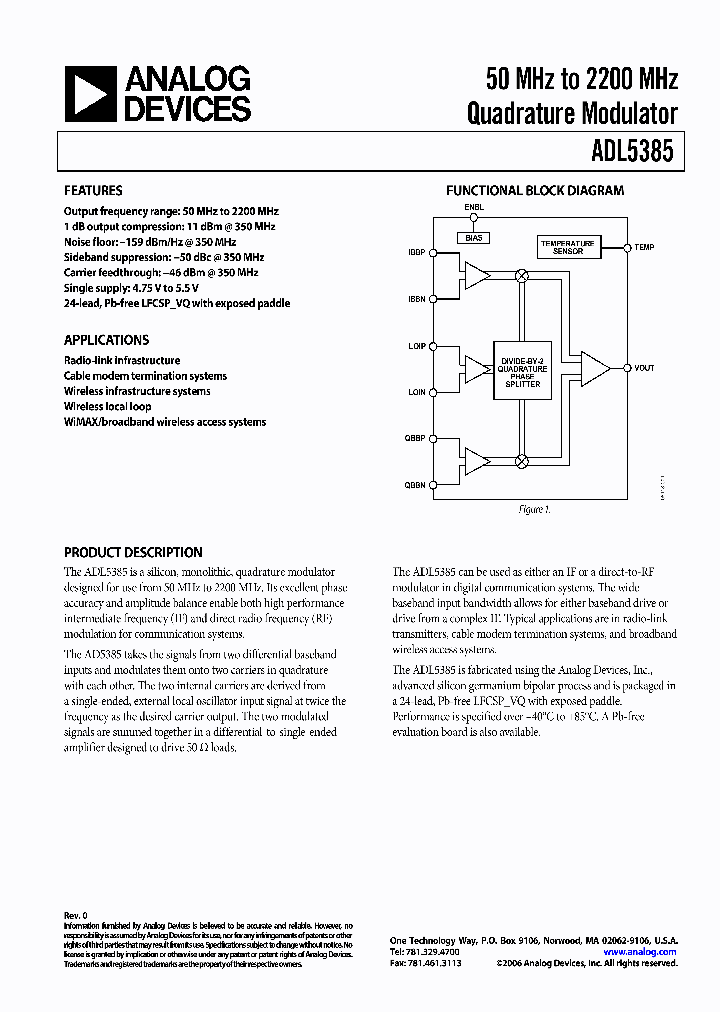 ADL5385ACPZ-R2_689943.PDF Datasheet