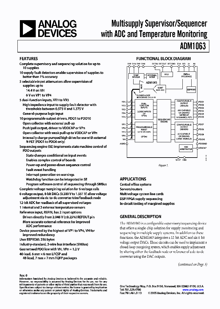 ADM1063ACP_691345.PDF Datasheet